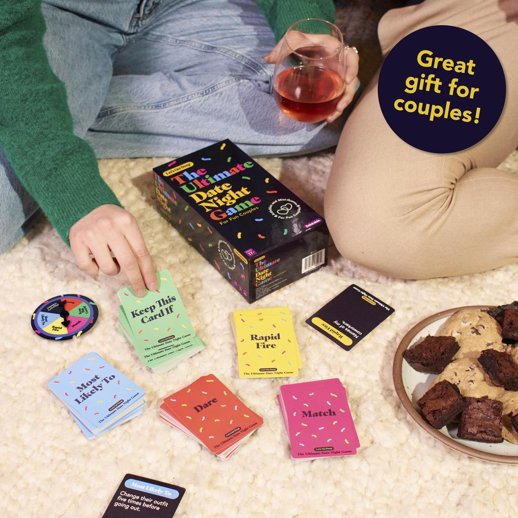 WHAT DO YOU The Ultimate Date Night Game A Relationship Card Game by the Creators of Get Perfect Day Black MEME? - Let's Deep. Valentine's Gift,