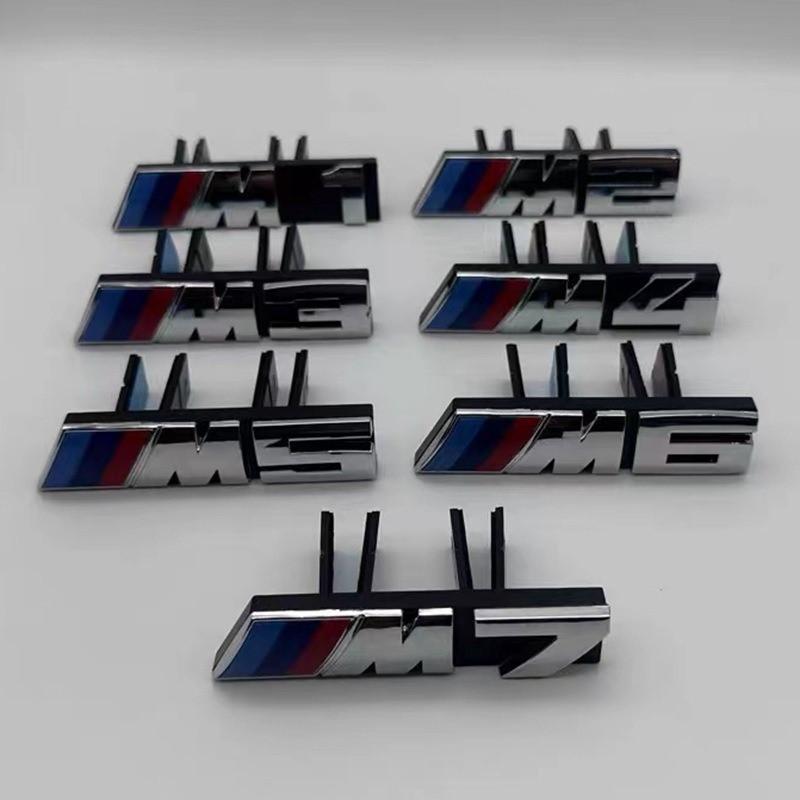 3D ABS Car Front Grille Badge Sticker For BMW M Emblem E90 E92 E93 F80 G80 F82 G82 G83 E28 E34 E39 E60 F90 F06 M1 M2 M3 M5 M6 M7 hbcp90