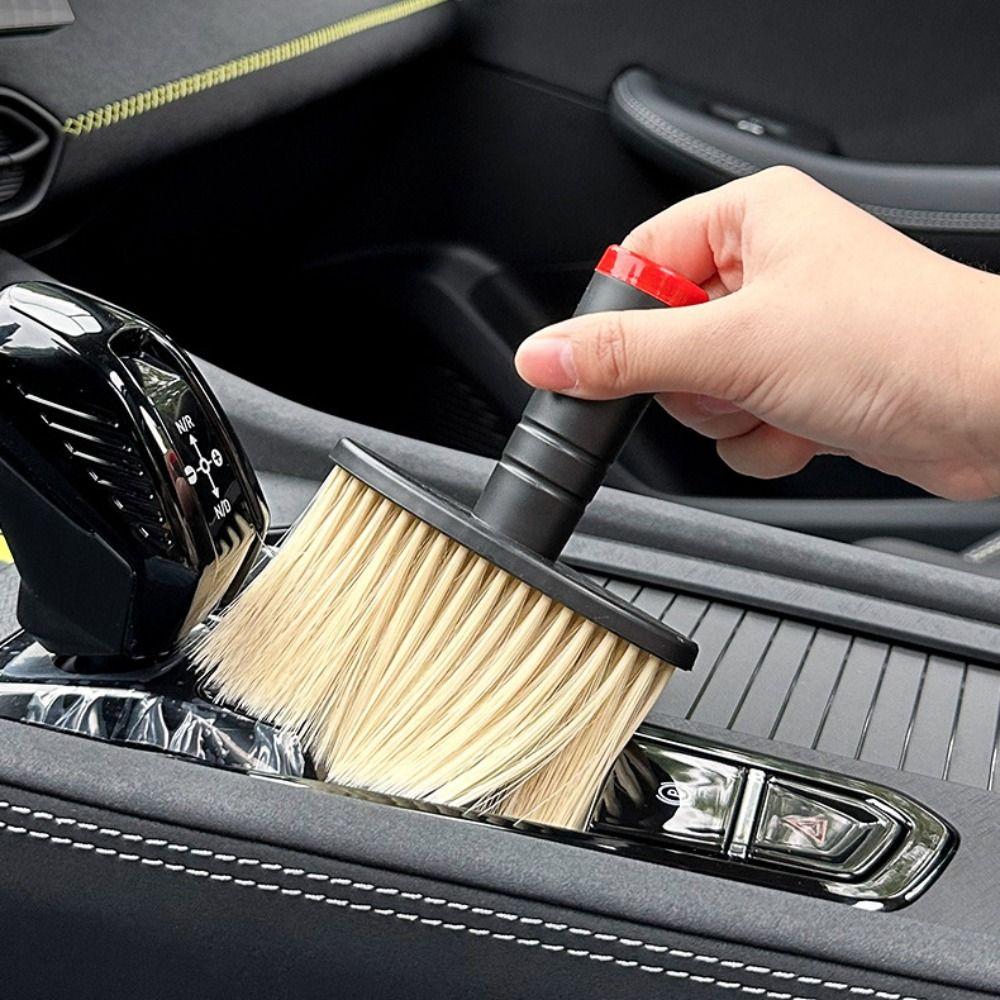 Deep Cleaning Car Dust Brush Thick Bristles Auto Air Outlet Gap Brush Car Cleaning Tool Chair