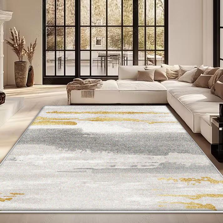 Modern Abstract Art Carpets Living Room Decoration Light Luxury Carpet Home Sofa Floor Mat Washable Bedroom Cloakroom Soft Rugs