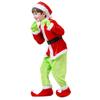 Costum nou de Crăciun pentru copii Costum Monstru cu păr verde de Crăciun Costum de performanță Costum Grinch