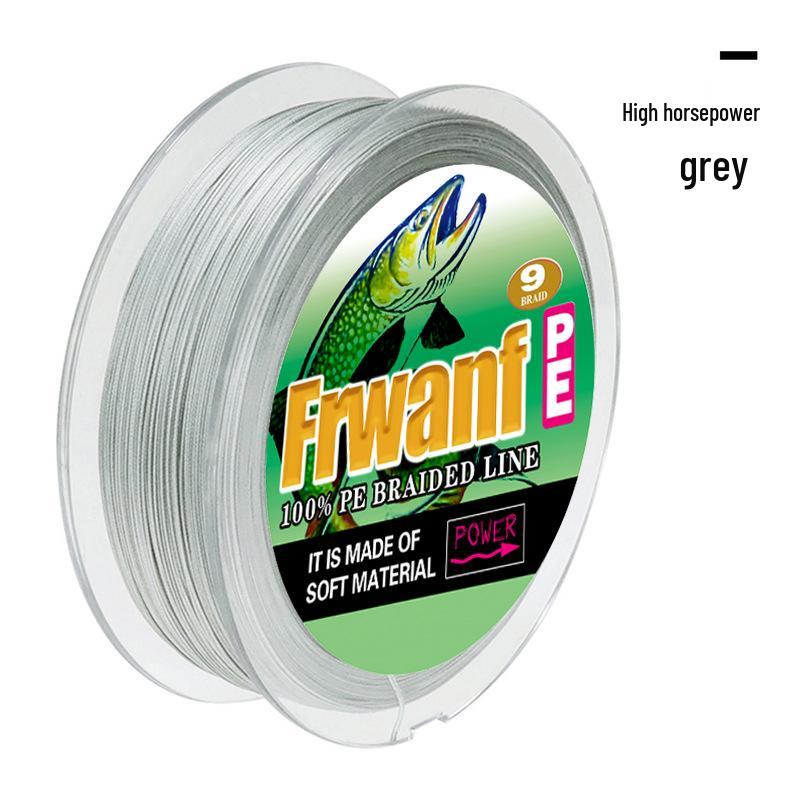 9-Strand 300m PE Rock Fishing Line - Dyneema Anti-Bite Lure for Sturgeon and Carp