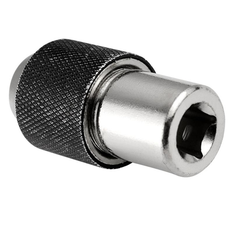 Steel Twin Ranging Tap Adapter Sleeve Tool Adjustable Design 15mm Depth 3/8" Square Interfaces Nonslip Texture Handle