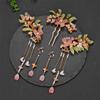 Chinese Hanfu Hair Accessories Set Hair Clip Hairpins Haircomb Bridal Headdress Retro Wedding Hair Accessories Headwear Gift