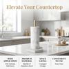 Gold Paper Towel Rack Simulation Marble Paper Hanger Rack  Home Dorm Office Restaurant