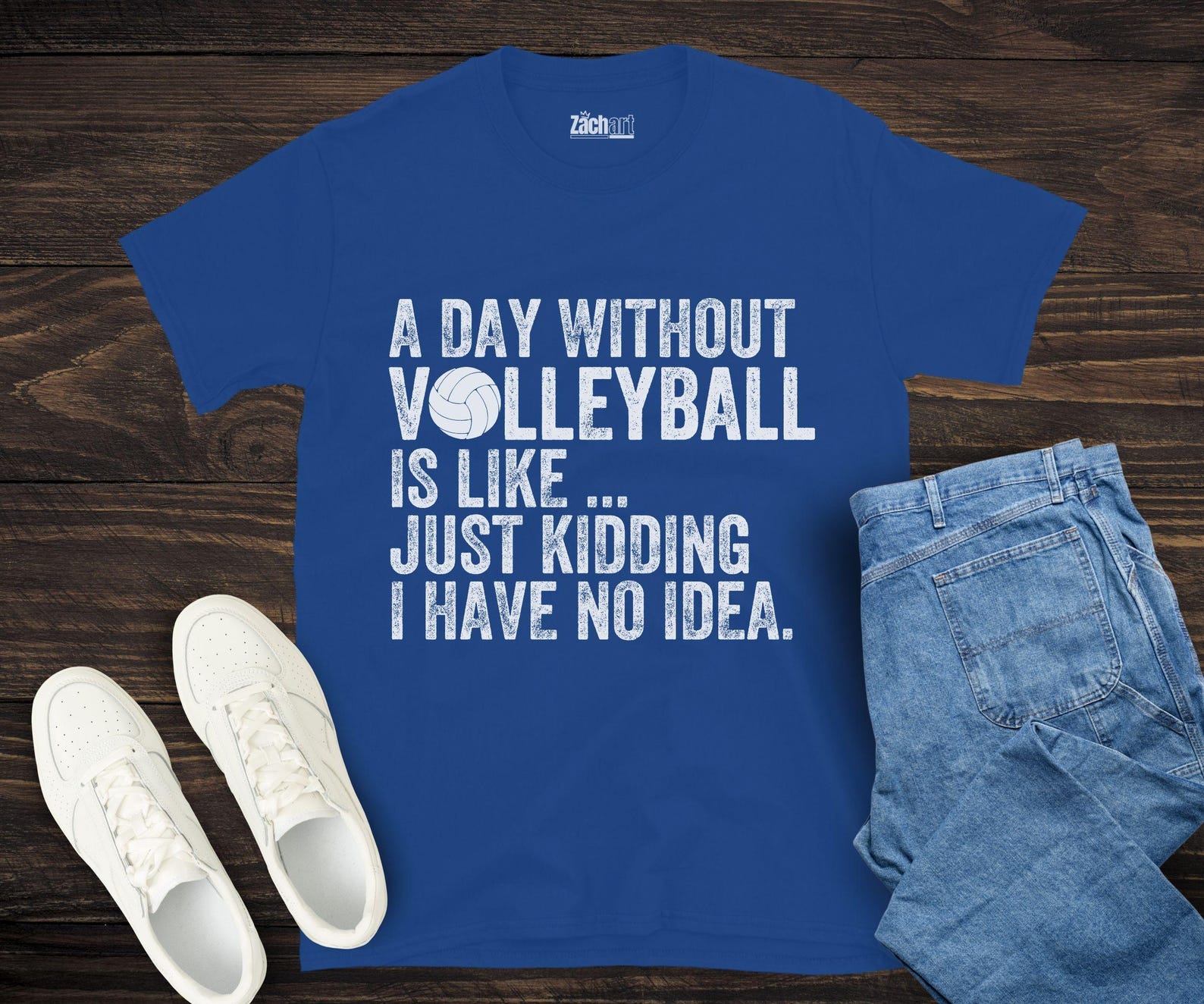 A Day Without Volleyball Shirt, Funny Volleyball Coach Shirt, Volleyball Player Gift, Volleyball Shirt, Volleyball Joke Shirt, Volley Player 2XL