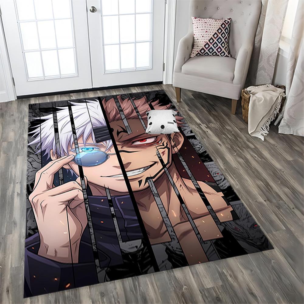 Demon Slayer rug for Living Room rug, Bedroom, Study Room, Hallway Decoration, Perfect for Home Decoration or Holiday Gifts