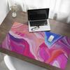 Decorative Table Mat with Premium Print Colorful Abstractions 120X60 Cm