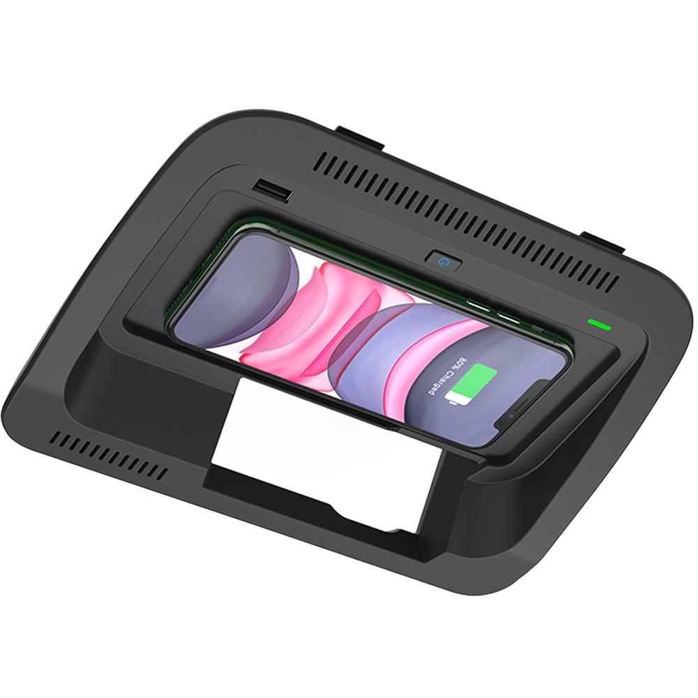 10W Car Wireles Charging Pad for Toyota RAV4 XA50 Prime LE XLE XSE 2019~2024 Phone Fast Charger Plate Panel Station iPhone