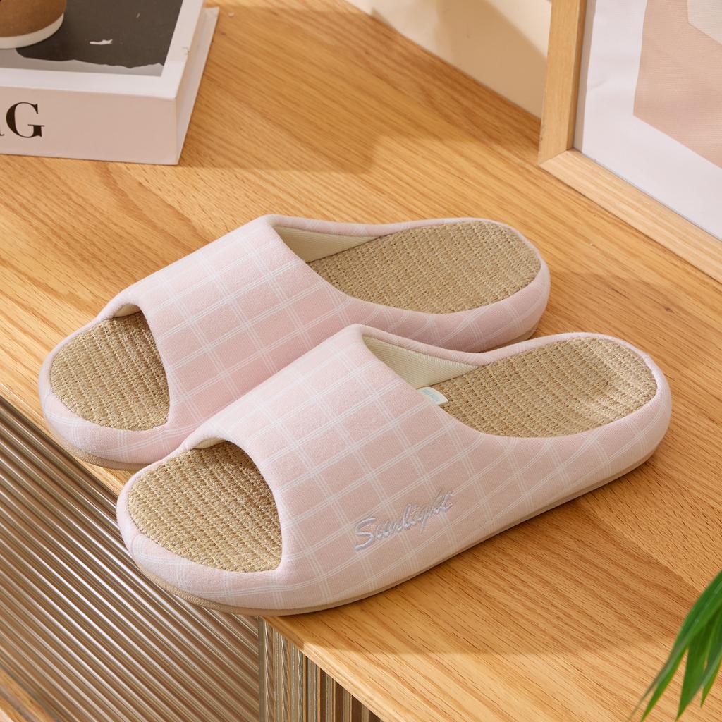 Thick Bottom Women Home Slippers Comfortable Fashion Non-slip Slippers Casual Breathable Men Slippers