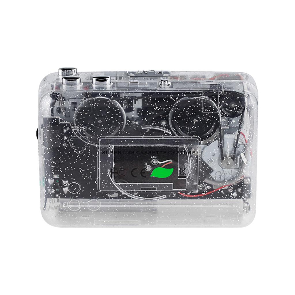 Cassette Players Portable Cassette Tape to MP3 Player Support for XP,Win7,Win 8,Win10 System  Tape Player