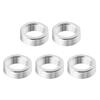 PATIKIL M4 Aluminum Spacers 5pcs Metal Spacers Aluminum 4.1mm Inner X 6mm OD X