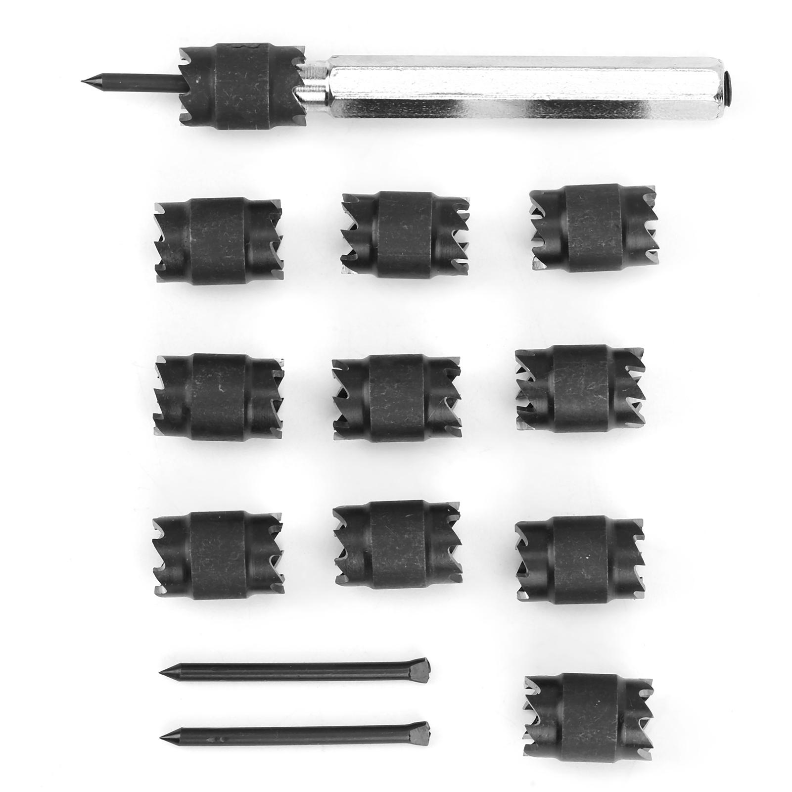 

Набор фрез для точечной сварки, быстрорежущая сталь, вращающаяся фреза для удаления точечной сварки, двусторонняя, электроинструмент