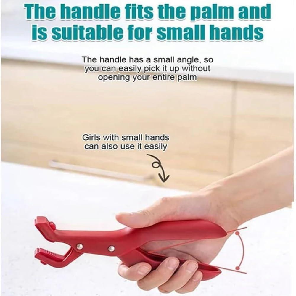 Multi-Function Anti-Scald Bowl Clip. Hot Bowl Dish Plate Gripper Clips Tongs Clamp Holder, Kitchen Silicone Anti Slip Clip
