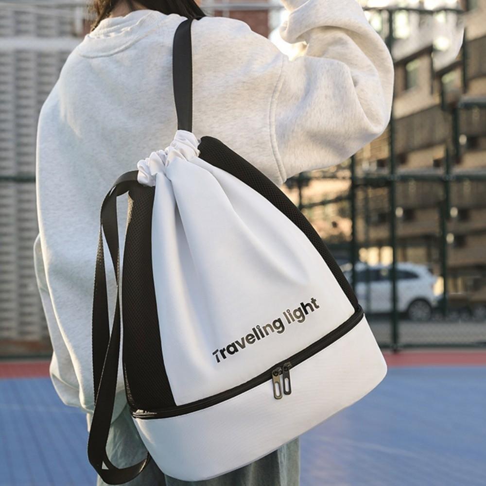 Dry Wet Separation Swimming Yoga Bag Waterproof Sport Basketball Bag Climbing Backpack Hiking