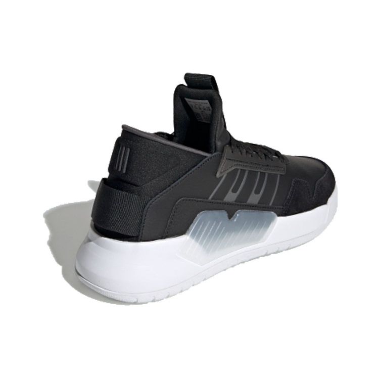 Adidas Neo Bball 90S Low Top Fashion Modern Sneakers Women Sneakers Black White EF0639