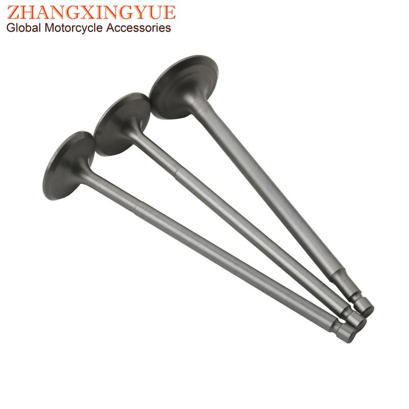 3pc Sprint150 Intake And Exhaust Valves For Vespa S 125 150 Sprint125 Primavera150 GTS Super 150 3V ie 4T B019320 B013716