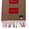 LOUIS VUITTON M71295 LV logo Monogram pattern cashmere Echarpe Baroda Scarf Red cashmere Women Used