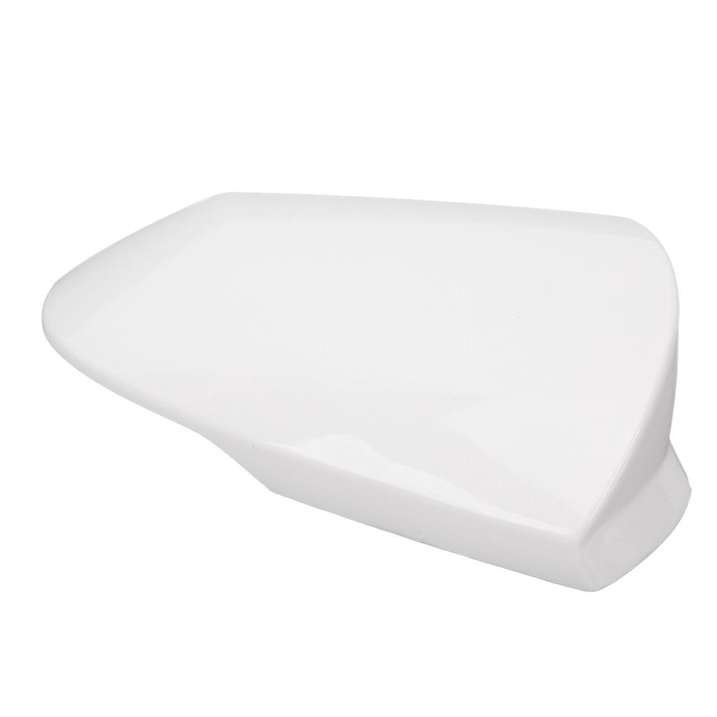 Side Mirror Cover Cap Unpainted White Rearview Wing Mirror Cap Weather Resistant Replacement for Elantra 2021 To 2023