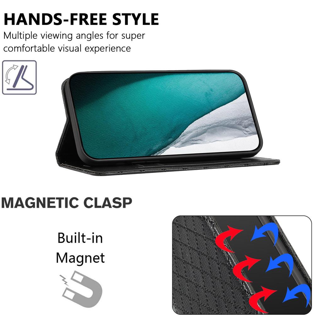 Magnetic Leather Flip Wallet Case For Samsung Galaxy S26 S25 S24 S23 S22 S21 S20 Ultra S26 Plus fe Edge Back Cover Shell