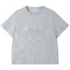Mucmukn Girls' Sorona Cooling 3D Bow T-Shirt
