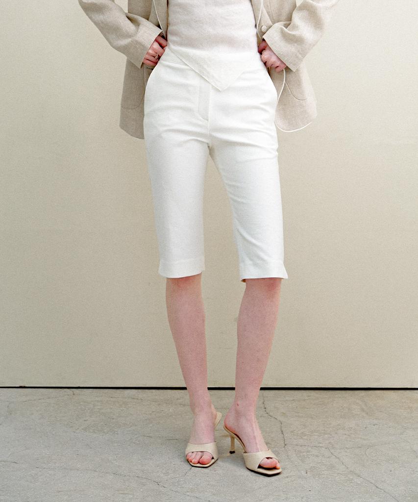 Biyul Minimal Cotton Capri Pants_2Color