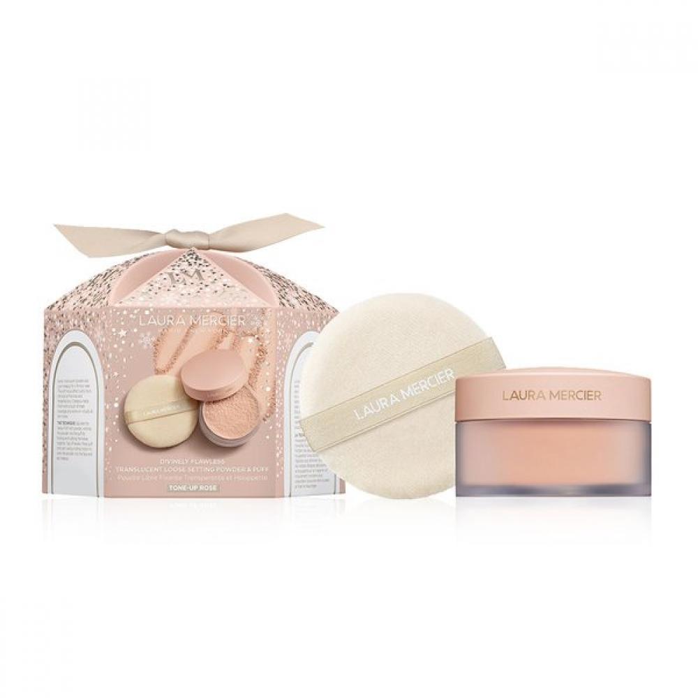 Laura Mercier Translucent Tone Up Powder   Puff Set Divineflawless Single option