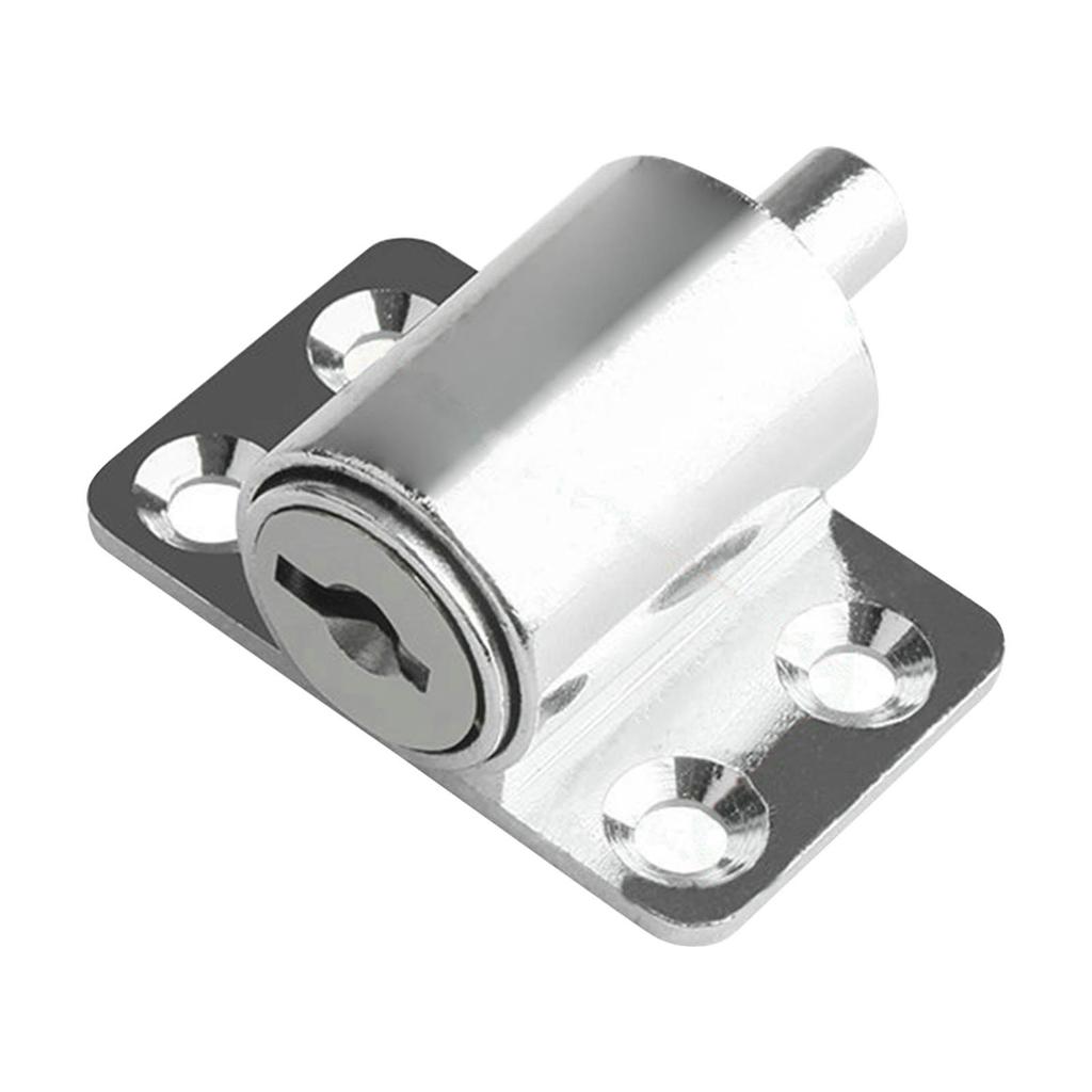 Door Security Lock Anti Theft Alloy Paint Surface with Keys Window Bolt for Home Cabinets