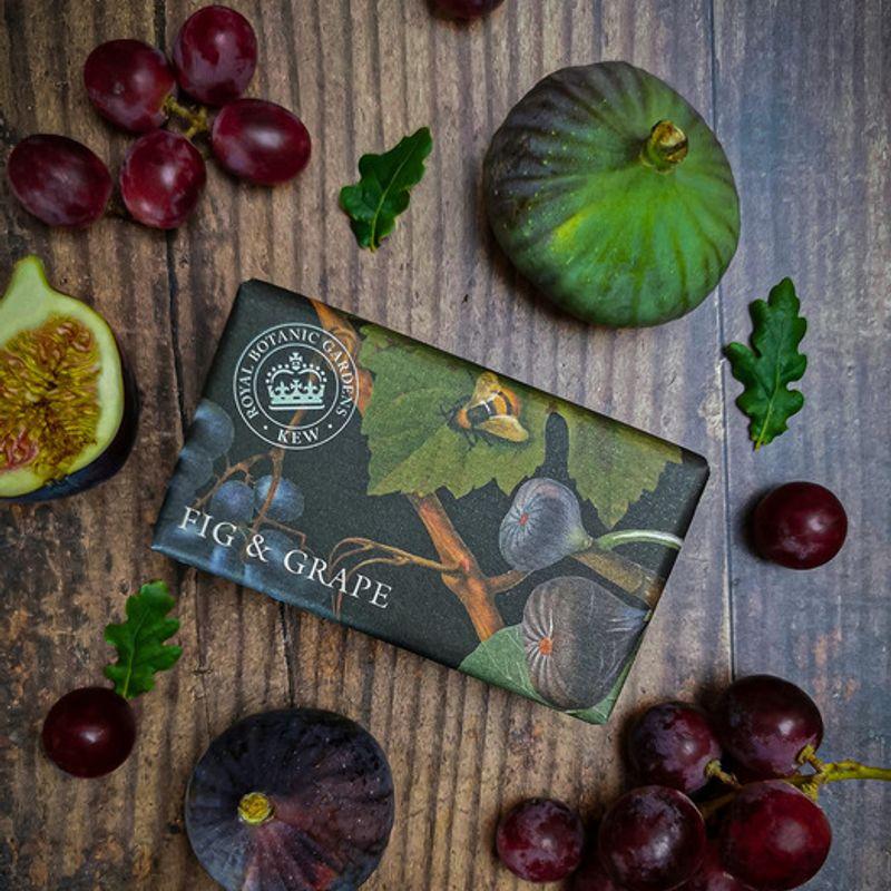 KewGardens Fig & Grape Soap 240 g black
