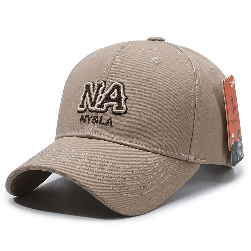 New Embroidery Ball Baseball Cap Sports Sunscreen Men's and Women's Sun Hats Breathable Versatile Casual Duck Tongue