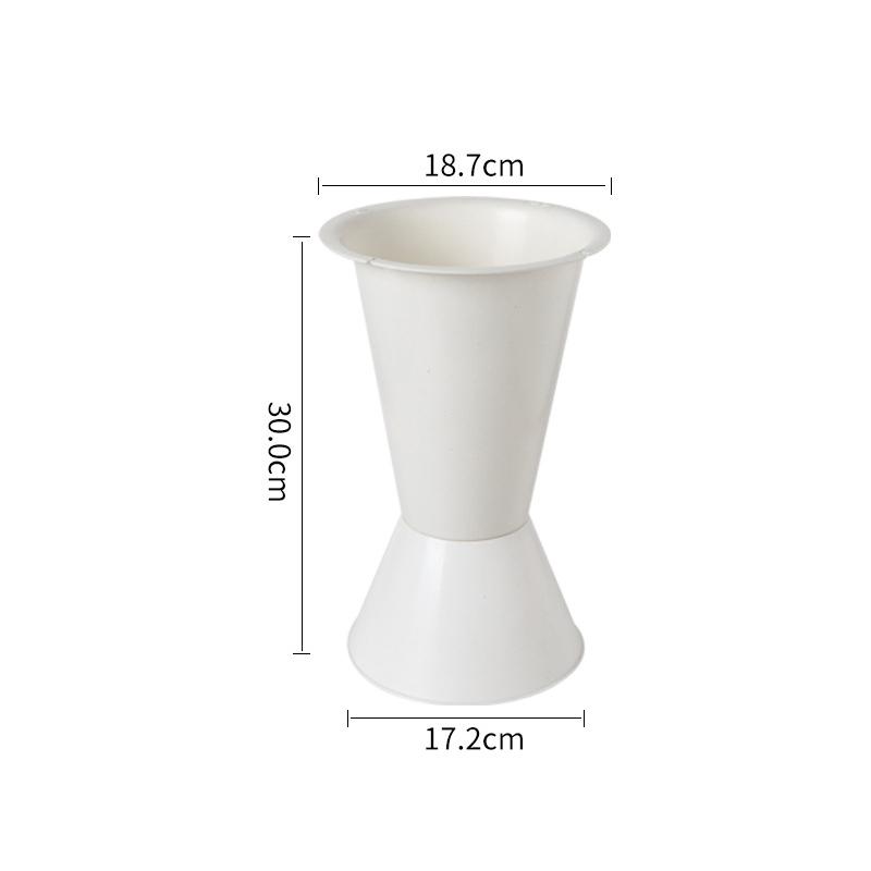 1Pcs Fixed Liner For Flower Arrangement Fixing Stand Packing Base Material Artificial Flowers Bouquet Plastic Bottom Fresh