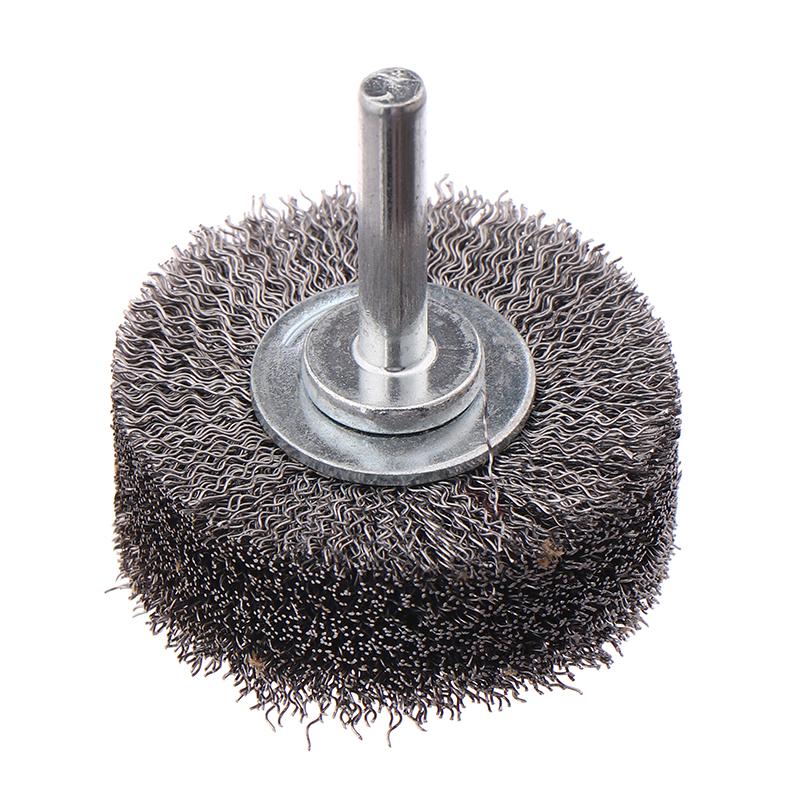 1/2/5PCS Professional Stainless Steel Wire Brush Wheel 2" 50Mm - Rotary Polishing Tool For Metal Rust Removal