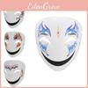 Colorful Anime Resin Mask For Halloween Featuring Butterfly Star Crown Design