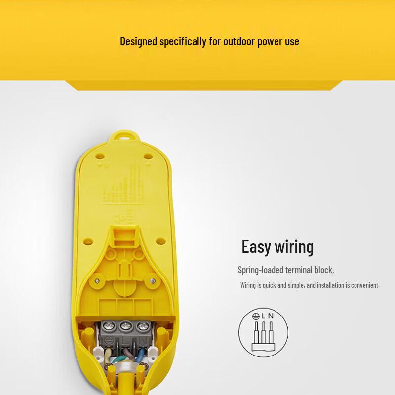 Bull 4-Outlet Power Extension Cord