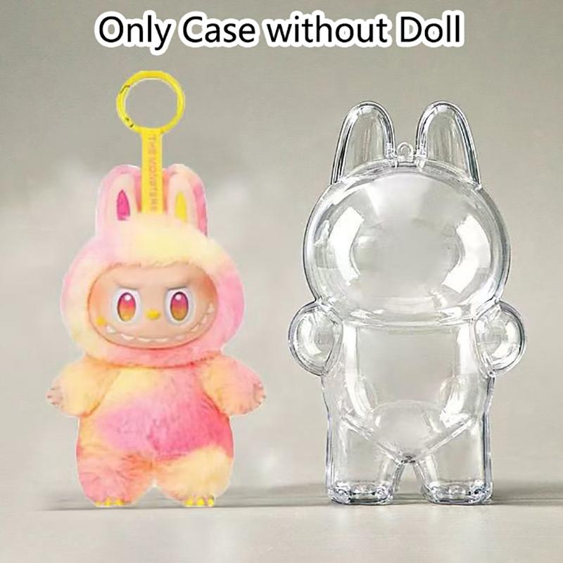 

Защитный чехол Labubu Labubu V3 Подходит для ношения одежды Свободный Менее тесный Защитный акриловый кейс для хранения Прозрачный
