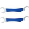 BHBL 2PCS Beer Tap Faucet Wrench, Keg Beer Faucet Spanner Wrench Tool for Draft Tap Keg Kegerator Accessories