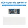 DC 1-11V WS1811 Colorful Light Controller TM1911 Interrupt Resume 16711 Driver 1911 Flow Light Control Board RGB COB