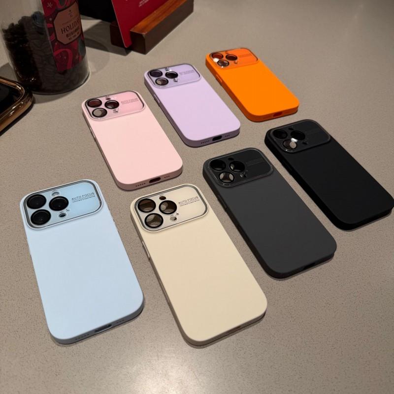 Ultra-Thin Liquid Silicone Phone Case IPhone 17 Pro Max 16 15 Full Cover Shockproof Scratch Resistant