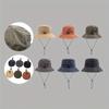 1pc Men'S & Women'S Summer Bucket Hat - Quick-Dry, Foldable, Wide Brim, Non-Stretch Fabric, Hand Washable, Vacation Style