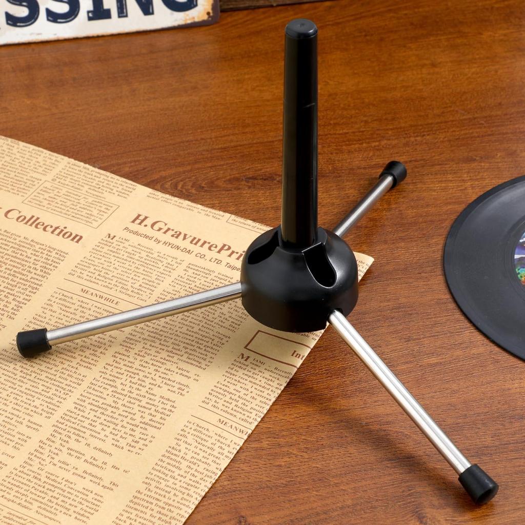 VICASKY Foldable Clarinet Stand, Lightweight, Anti-Tip, Compatible with Clarinet Players, Stable Instrument Support