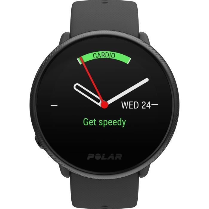 POLAR Ignite 2 Sports Smartwatch - Size SL - Black