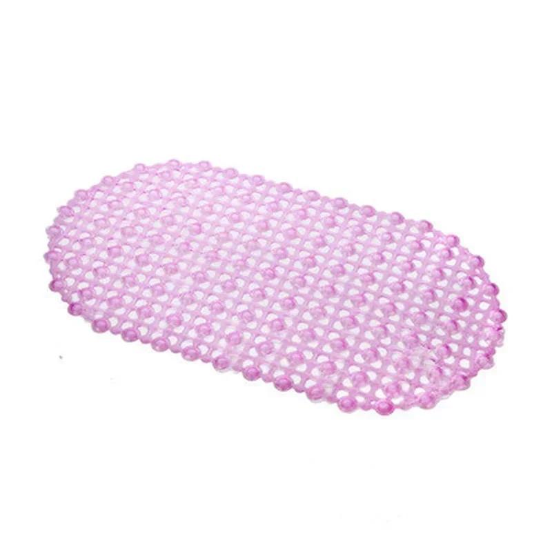 PVC Anti-Rutsch Saugnapf Duschmatte Weiche Massagematte Anti-Rutsch Bad Duschmatte Badezimmer Haushaltswaren Mehrfarbig