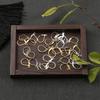 Copper Minimalist French Ear Hook Earrings - Handmade DIY Jewelry Accessories