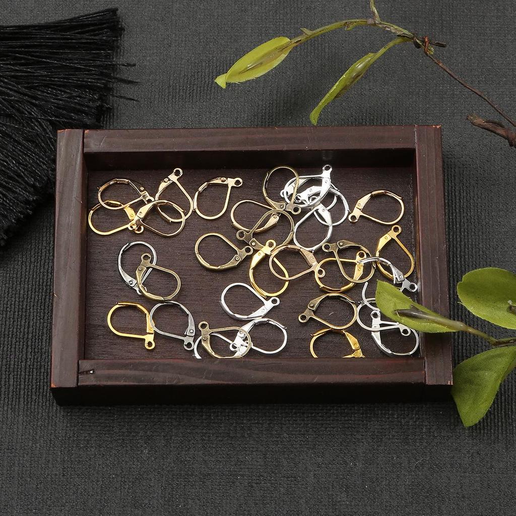 Copper Minimalist French Ear Hook Earrings - Handmade DIY Jewelry Accessories