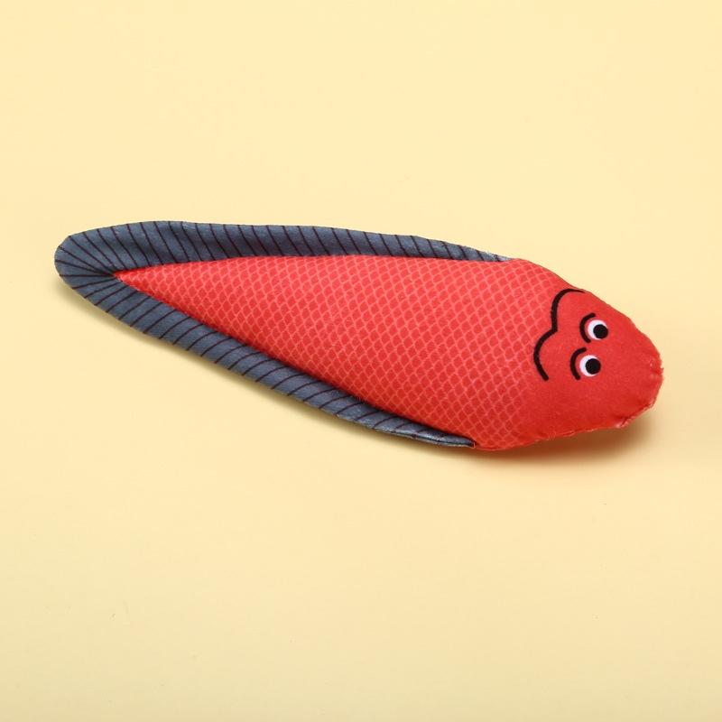 Interactive Plush Cat Toy Cross-border Exclusive Sound-emitting Catnip Fish Keep Your Feline Entertained! StyleA