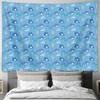 Boho Tapestry Wall Hanging Ocean Wave Decor Nature Landscape Beach Vibes Hippie Wall Art Room Divider Aesthetic Home Decor Dorm