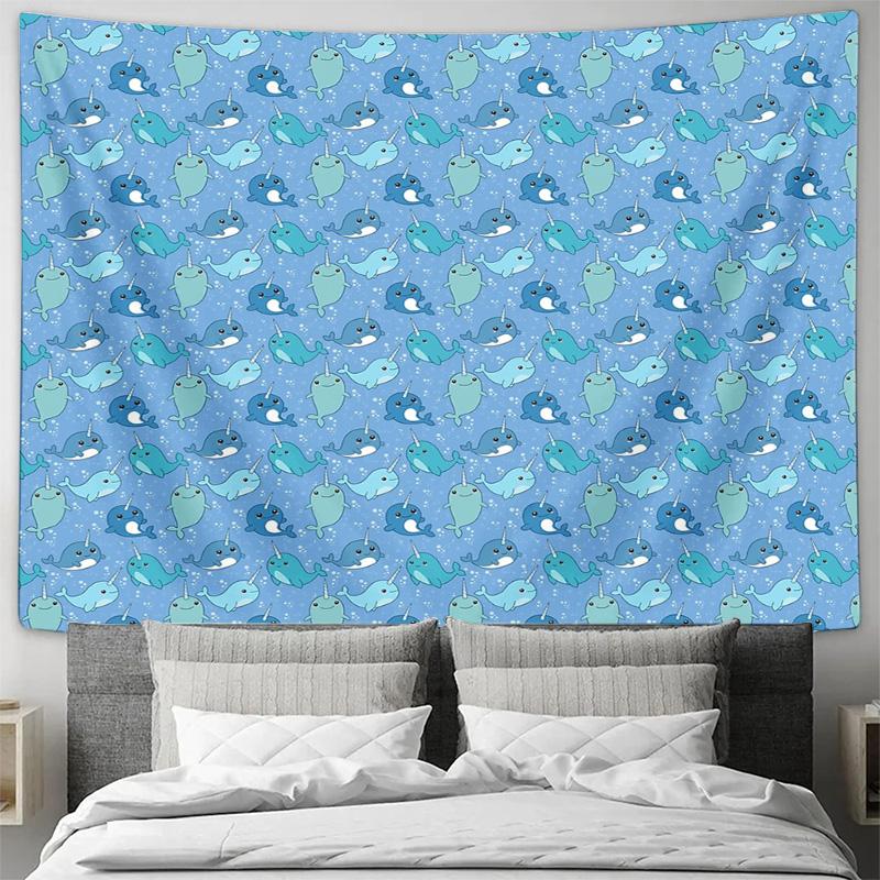 Boho Tapestry Wall Hanging Ocean Wave Decor Nature Landscape Beach Vibes Hippie Wall Art Room Divider Aesthetic Home Decor Dorm