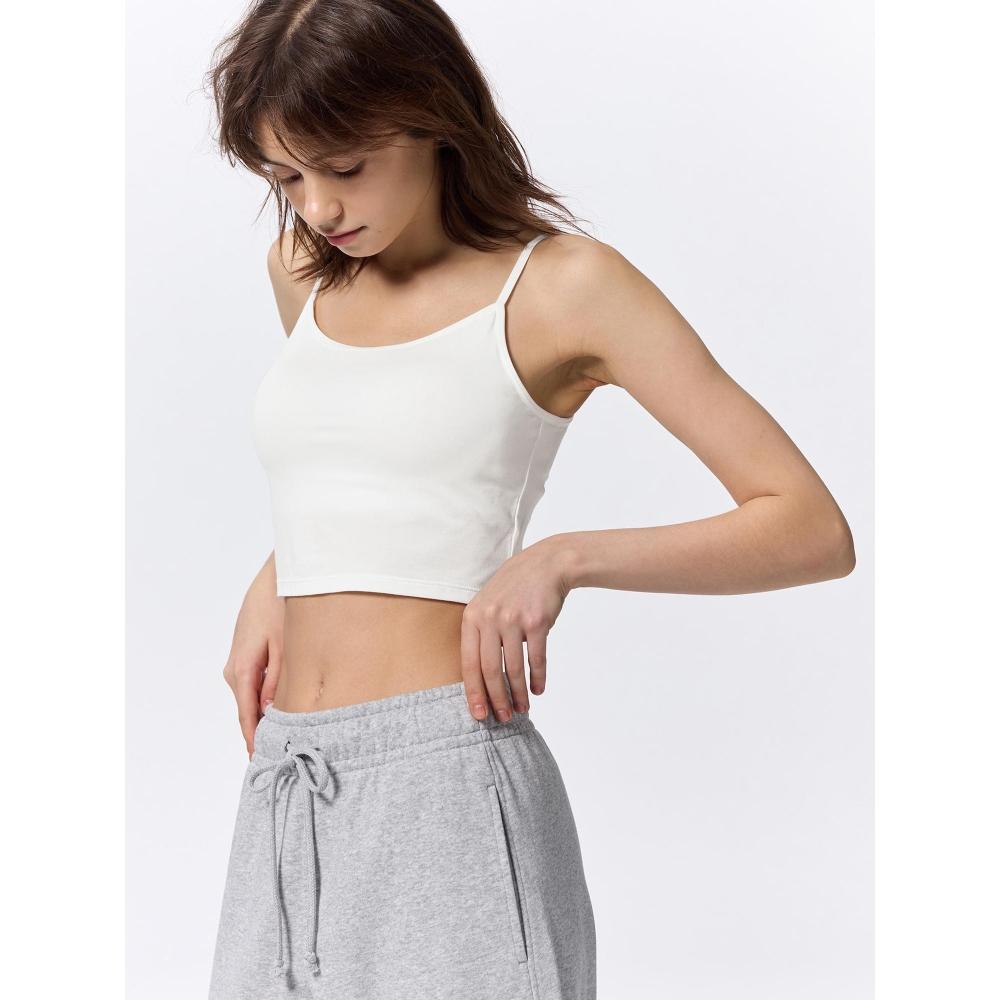 

Укороченная майка Gu By Uniqlo Style Drive Raffle+x 01 OFF WHITE/XS