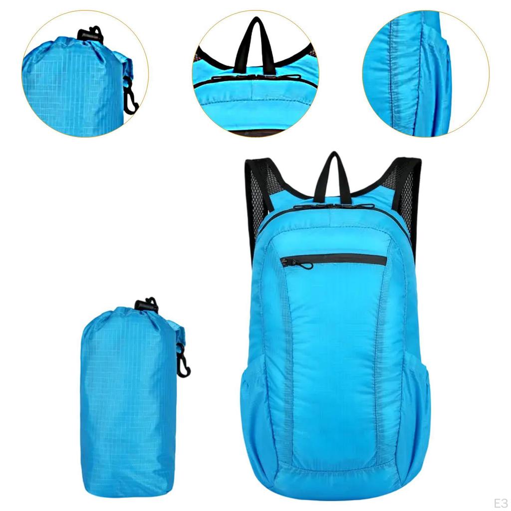 Faltbarer Rucksack Leichter Packbarer Reiserucksack für Klettern