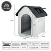 Rainproof Outdoor Dog Kennel for Medium & Large Dogs with Bed - Summer Cat Nest & Dog Cage Villa